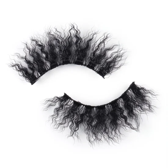 Makeup Lashes The Most Popular Le Series Wavy Faux Mink Eyelashes Extension